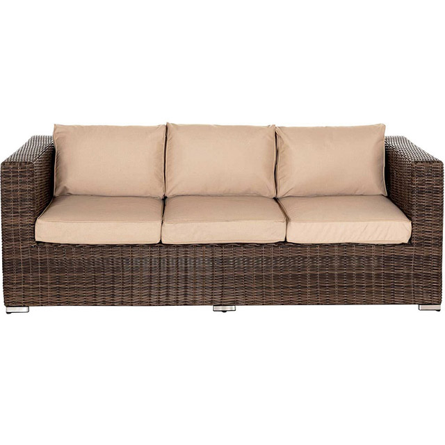 S18r3 B 6pcs Outdoor Wicker Rattan Sofa And Chairs Patio - Chocolate Brown Wicker Patio Furniture S18r3 B 6pcs Outdoor Wicker Rattan Sofa And Chairs Patio - Chocolate Brown Wicker Patio Furniture